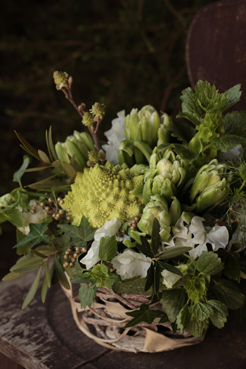 イタリアレストランに贈る花