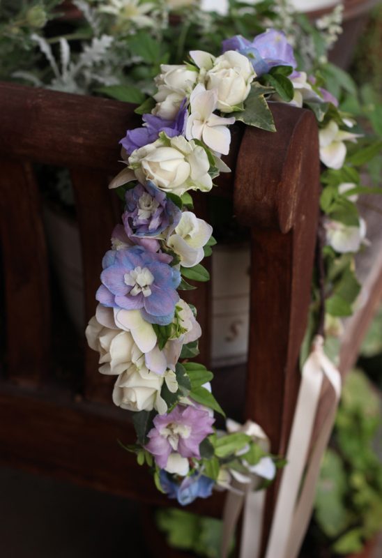 デルフィニュームの花冠