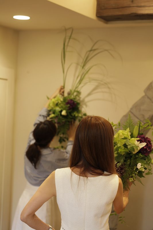 flower lesson in Yokohama