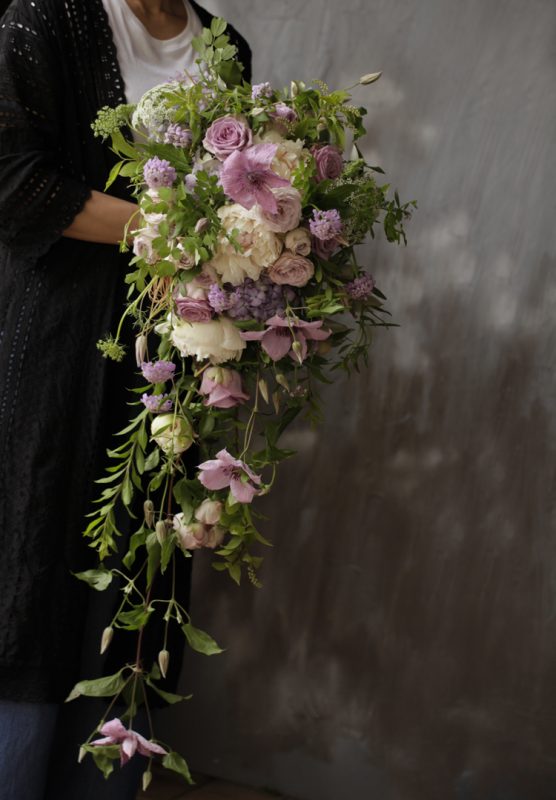 trailing bouquet